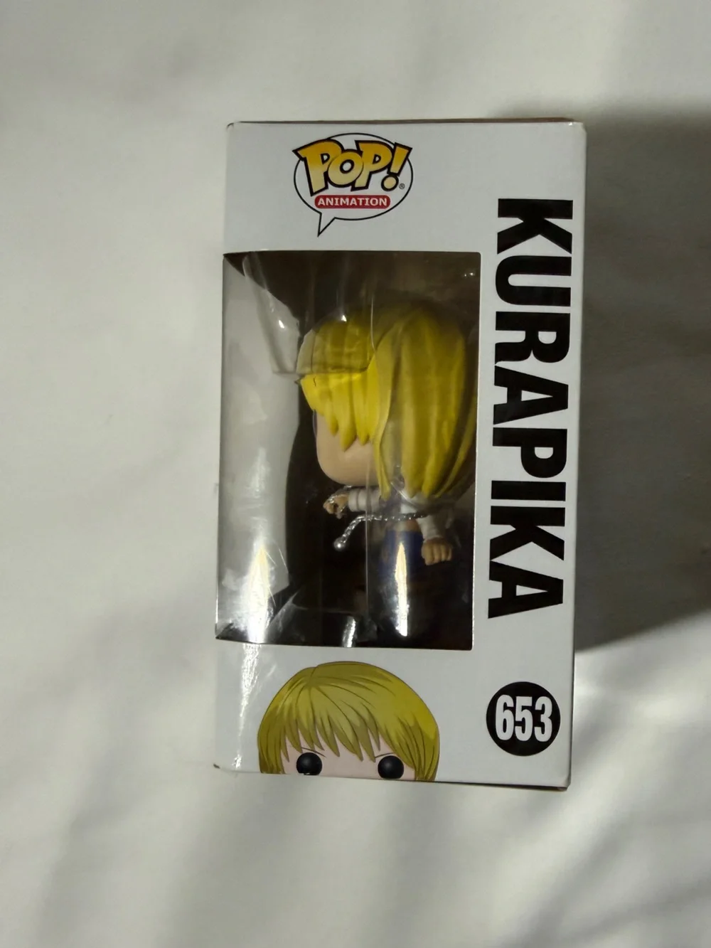 Funko Pop! Animation Kurapika #653 - Blond Hair, Blue Outfit